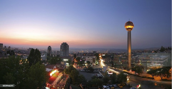 Ankara in Turkey