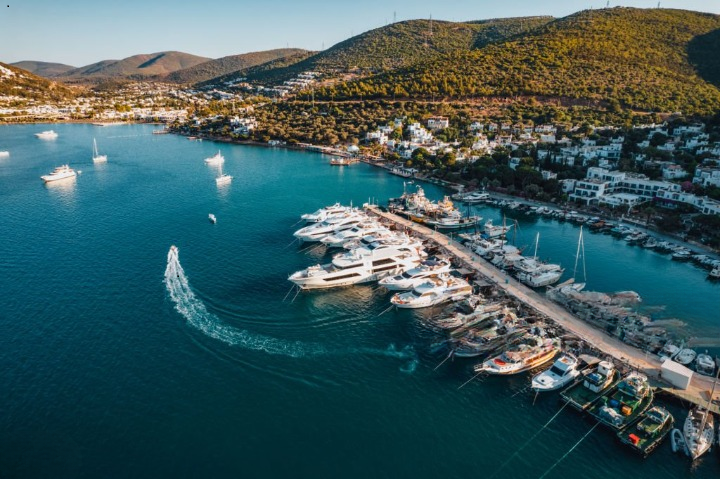 bodrum see scenery